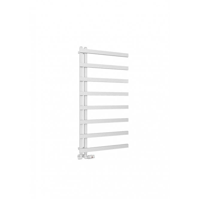 Eastbrook  Platani 1150mm x 600mm Towel Rail Matt White   89.1331
