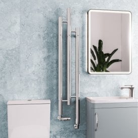 Eastbrook Portchester 1200mm x 260mm Radiator Chrome   41.0718