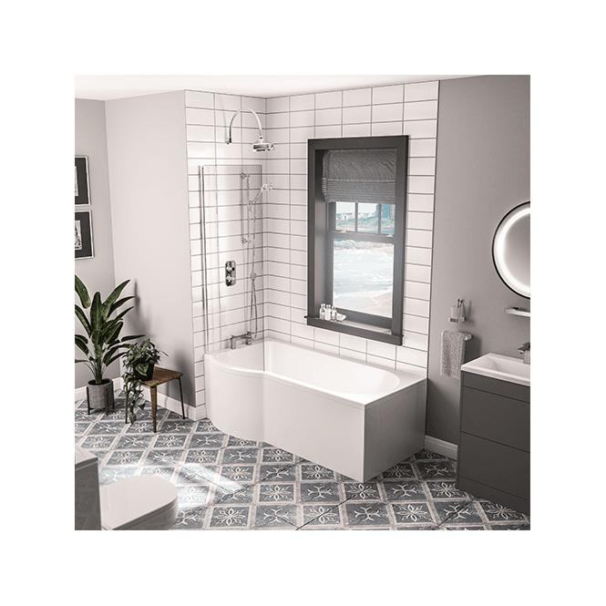 Eastbrook  Portland 1500mm P Shaped Front Panel   42.5065