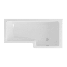 Eastbrook Portland 5mm L-Shaped 1500mm x 850mm x 700mm Right Hand 224 Litre Bath   42.0184