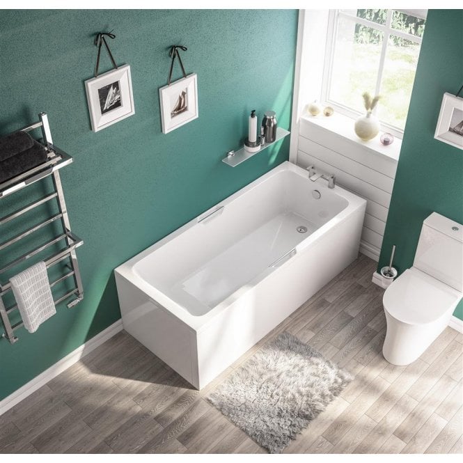 Eastbrook  Portland 5mm Low Level Eco Twin Grip 1700mm x 700mm 175 Litre Bath   42.0191