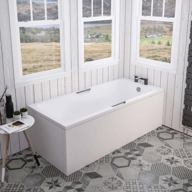 Eastbrook  Portland 5mm Single Ended 1700mm x 700mm 230 Litre Bath   42.0505