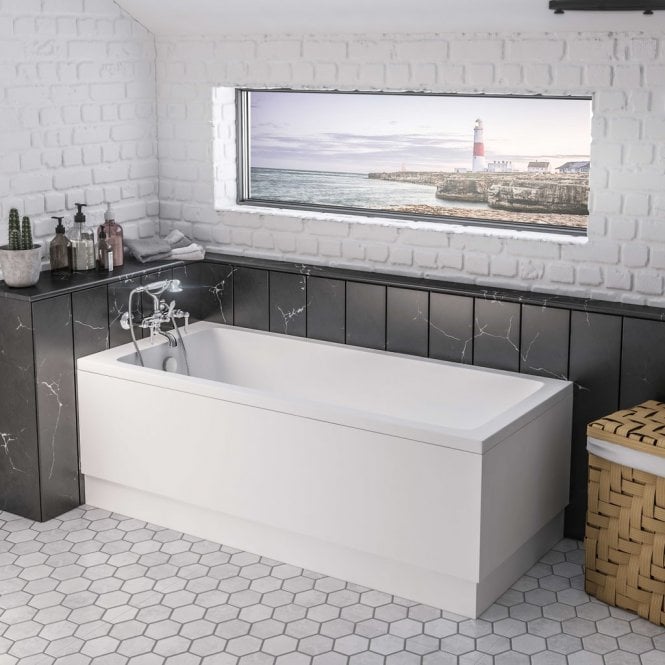 Eastbrook  Portland 5mm Single Ended 1700mm x 800mm 264 Litre Bath   42.0501