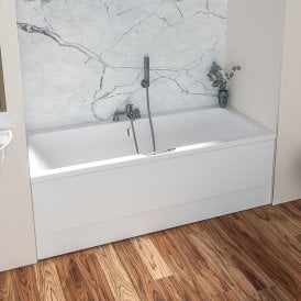 Eastbrook Portland Beaufort Double Ended Single Grip 1700mm x 750mm 231 Litre Bath   42.1042