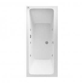 Eastbrook Portland Beauforte Double Ended 6 Jet Whirlpool 1700mm x 750mm 231 Litre Bath   42.2004