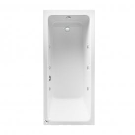 Eastbrook Portland Beauforte Single Ended 6 Jet Whirlpool 1700mm x 750mm 248 Litre Bath   42.2003