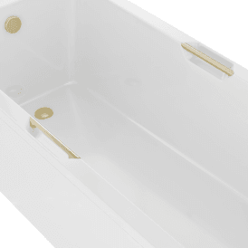 Eastbrook Portland Chrome Grip (Single) Brushed Brass   42.1007