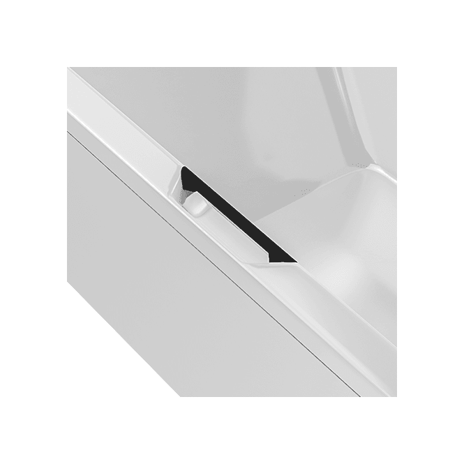 Eastbrook  Portland Chrome Grip (Single) Matt Black   42.1004
