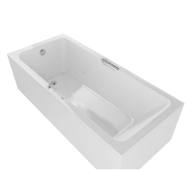Eastbrook Portland Chrome Twin Grips (Pair) For Portland Single Ended Twin Grip Bath   42.0001