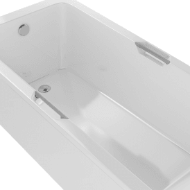 Eastbrook Portland Matt Gray Twin Grips (Pair) For Portland Single Ended Twin Grip Bath   42.0003