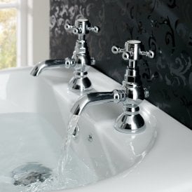 Eastbrook Portobello Basin Taps Chrome   79.0004