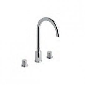 Eastbrook Prado Cylinder 3 Hole Bath Filler Chrome   79.0056