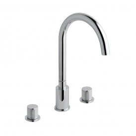 Eastbrook Prado Cylinder 3 Hole Deck Basin Mixer Chrome   79.0055