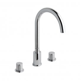 Eastbrook Prado Cylinder 3 Hole Deck Basin Mixer Chrome   79.0055