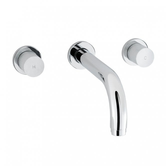 Eastbrook  Prado Cylinder 3 Hole Wall Mounted Bath Filler Chrome   79.0058