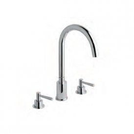 Eastbrook Prado Lever 3 Hole Bath Filler Chrome   79.0036