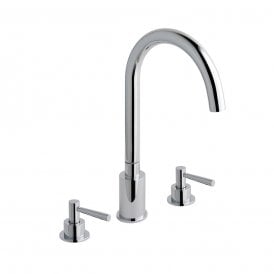 Eastbrook Prado Lever 3 Hole Bath Filler Chrome   79.0036