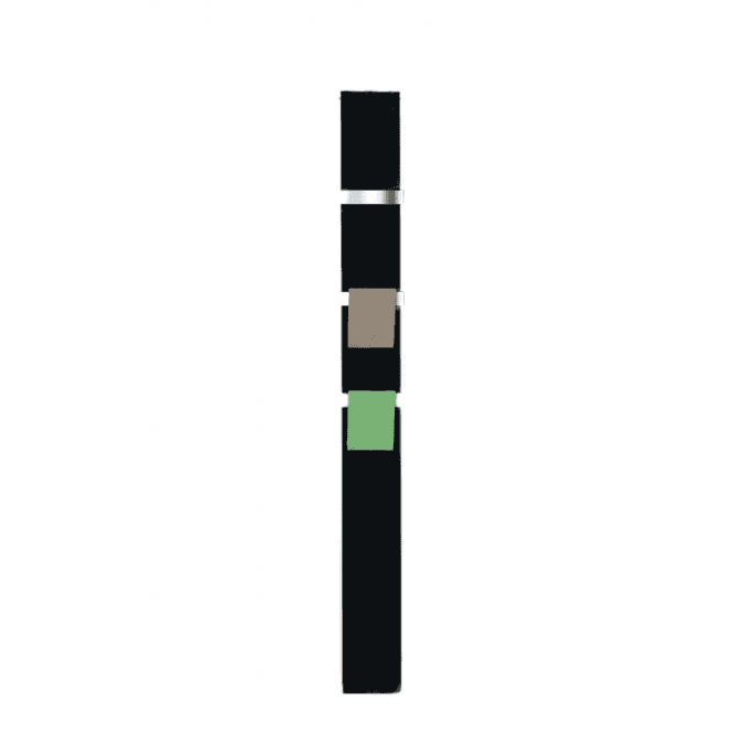 Eastbrook  Preston 1200mm x 185mm Aluminium Radiator Matt Black   89.0793
