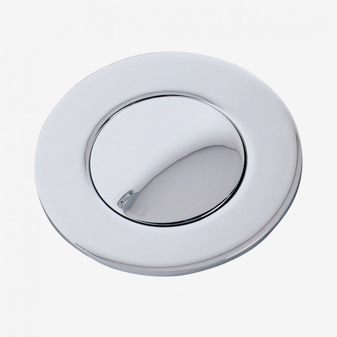 Eastbrook  Push Button Bath Waste & Overflow Chrome   7.0011