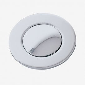 Eastbrook Push Button Bath Waste & Overflow Chrome   7.0011