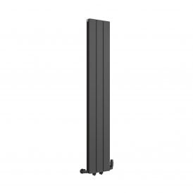 Eastbrook Queenswood 1800mm x 291mm Aluminium Radiator Matt Anthracite   81.0273