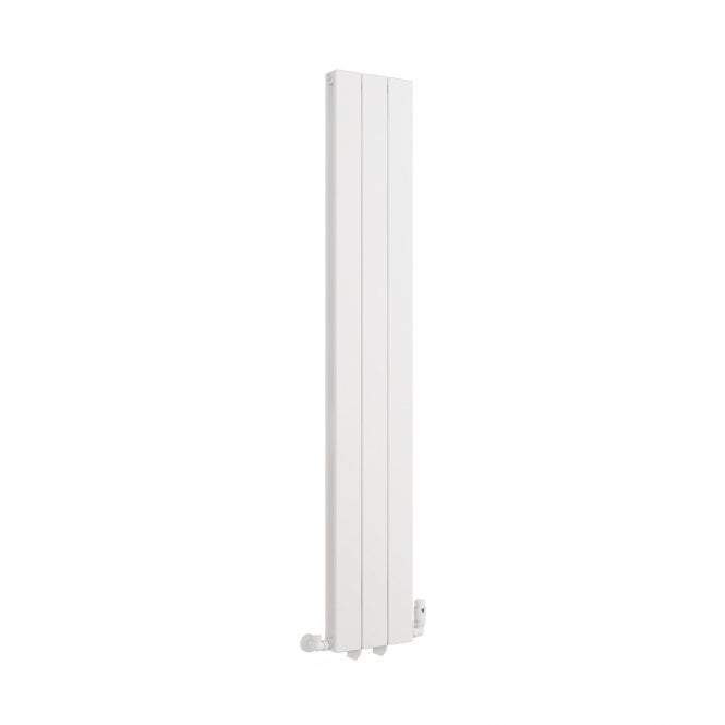 Eastbrook  Queenswood 1800mm x 291mm Aluminium Radiator Matt White   81.0261
