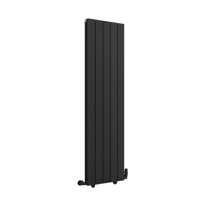 Eastbrook  Queenswood 1800mm x 485mm Aluminium Radiator Matt Black   81.0287