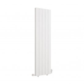 Eastbrook Queenswood 1800mm x 485mm Aluminium Radiator Matt White   81.0263