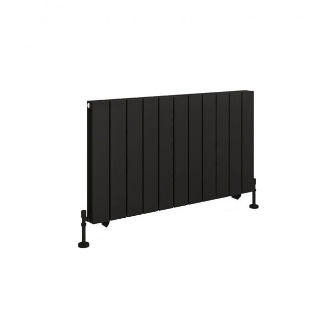 Eastbrook  Queenswood 600mm x 1067mm Aluminium Radiator Matt Black   81.0293