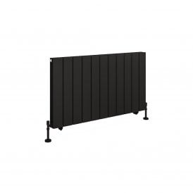 Eastbrook Queenswood 600mm x 1067mm Aluminium Radiator Matt Black   81.0293