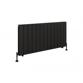 Eastbrook Queenswood 600mm x 1261mm Aluminium Radiator Matt Black   81.0294