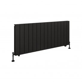 Eastbrook Queenswood 600mm x 1455mm Aluminium Radiator Matt Black   81.0295