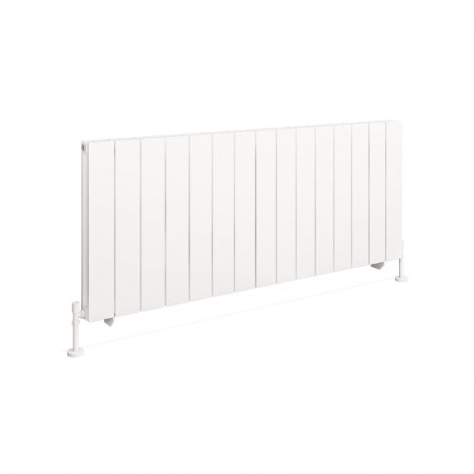 Eastbrook  Queenswood 600mm x 1455mm Aluminium Radiator Matt White   81.0271