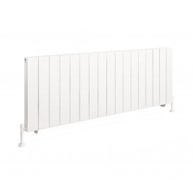 Eastbrook Queenswood 600mm x 1649mm Aluminium Radiator Matt White   81.0272