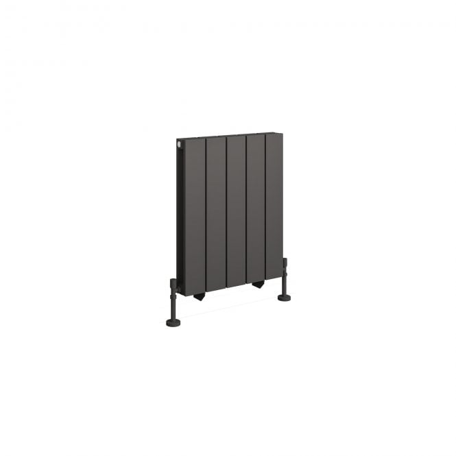 Eastbrook  Queenswood 600mm x 485mm Aluminium Radiator Matt Anthracite   81.0277