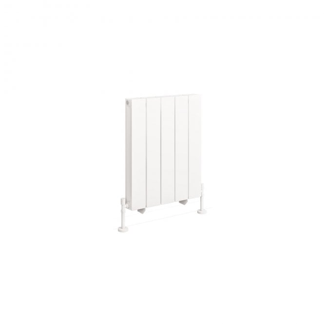 Eastbrook  Queenswood 600mm x 485mm Aluminium Radiator Matt White   81.0265