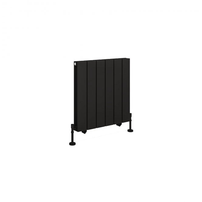 Eastbrook  Queenswood 600mm x 582mm Aluminium Radiator Matt Black   81.0290