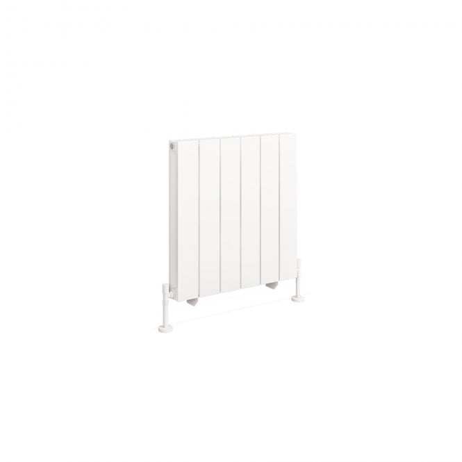 Eastbrook  Queenswood 600mm x 582mm Aluminium Radiator Matt White   81.0266