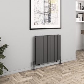Eastbrook Queenswood 600mm x 679mm Aluminium Radiator Matt Anthracite   81.0279