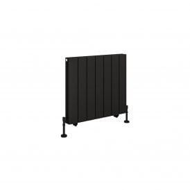 Eastbrook Queenswood 600mm x 679mm Aluminium Radiator Matt Black   81.0291