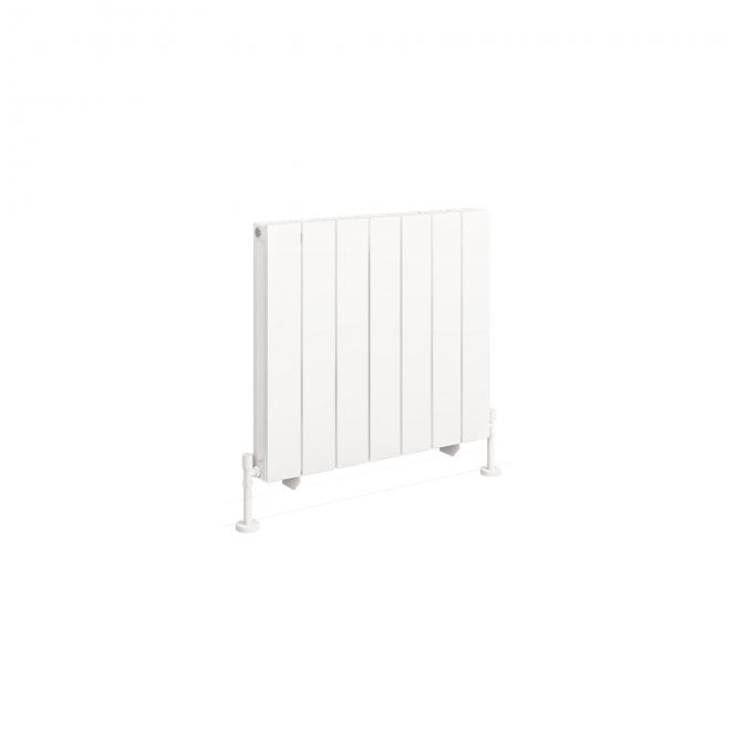 Eastbrook  Queenswood 600mm x 679mm Aluminium Radiator Matt White   81.0267