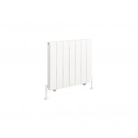 Eastbrook Queenswood 600mm x 679mm Aluminium Radiator Matt White   81.0267