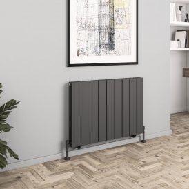 Eastbrook Queenswood 600mm x 873mm Aluminium Radiator Matt Anthracite   81.0280