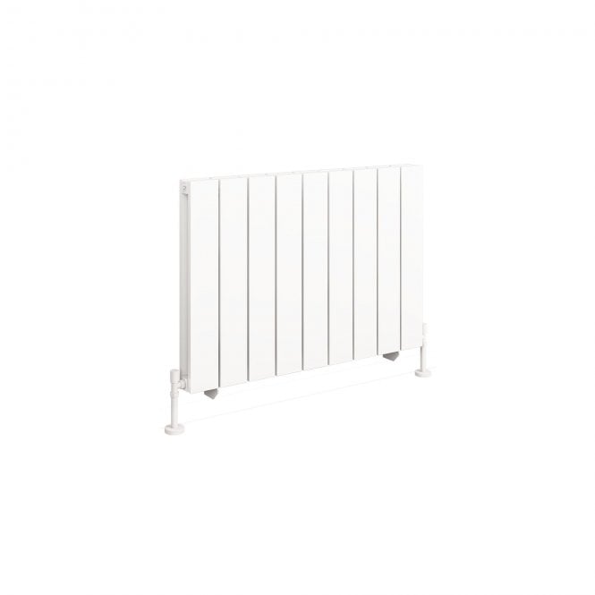 Eastbrook  Queenswood 600mm x 873mm Aluminium Radiator Matt White   81.0268