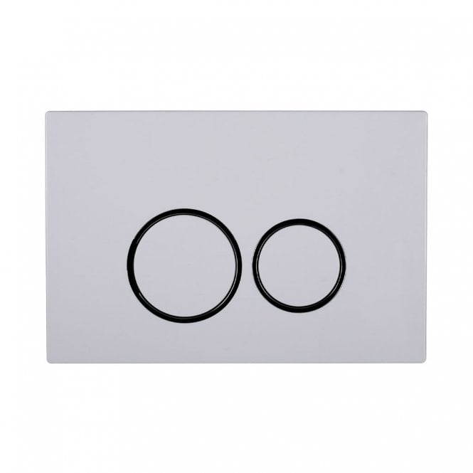 Eastbrook  R Series Flush Plate Chrome/ Black Ring   73.0008
