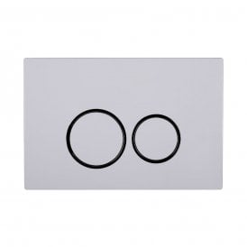 Eastbrook R Series Flush Plate Chrome/ Black Ring   73.0008
