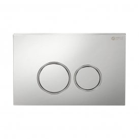 Eastbrook R Series Flush Plate Silver Grey   73.0007