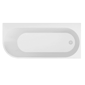 Eastbrook Radcot 1650mm x 750mm Right Hand Bath White   33.0056