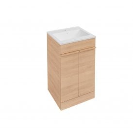 Eastbrook Ravensbourne 500mm Floor Standing Door Unit Natural Oak   72.0006