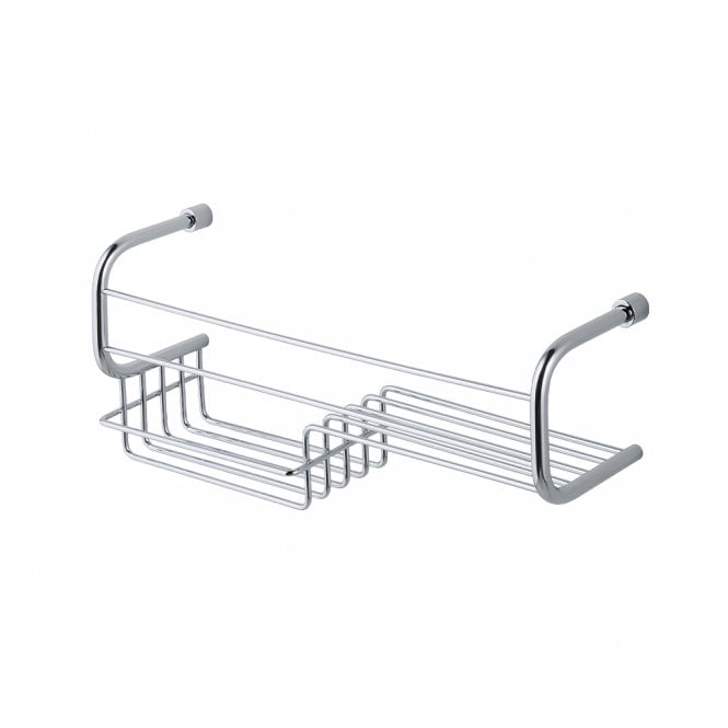 Eastbrook  Rectangle Basket 360mm x 95mm x 150mm Chrome   52.207